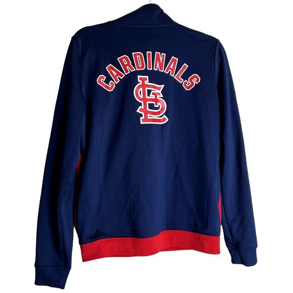 St. Louis Cardinals PINK Victoria's Secret Jacket Sweater Women Medium Baseball - Picture 2 of 11